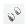 Vintage 925 Sterling Silver CZ Earrings
