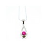 925 Sterling Silver Garnet Pyrope Chain With Pendant