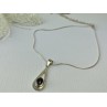 925 Sterling Silver Garnet Pyrope Chain With Pendant