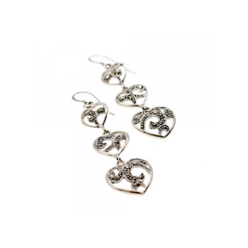 925 Sterling Silver Marcasites 