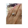 925 Sterling Silver Pearl Classic Ring Size 6.5