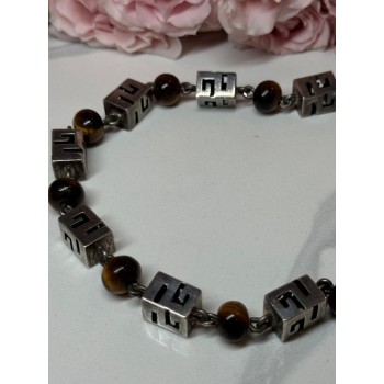 925 Sterling Silver Amber Necklace Length 20 Inch