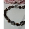925 Sterling Silver Amber Necklace Length 20 Inch