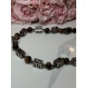925 Sterling Silver Amber Necklace Length 20 Inch