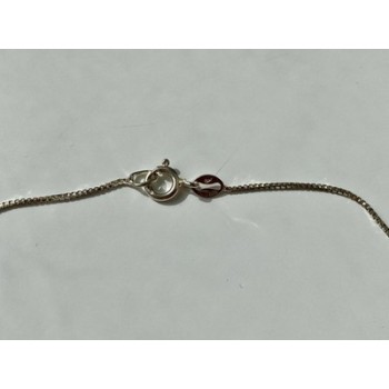 925 Sterling Silver Turquoise  Chain with Pendant Italy