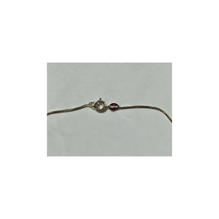 925 Sterling Silver Turquoise  Chain with Pendant Italy