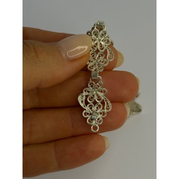 Vintage 925 Sterling Silver Bracelet Length 7.5