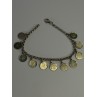 1975 Juan Carlos 925 Sterling Silver Bracelet Spanish Coin Length 7