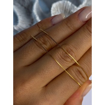 925 Sterling Silver Gold Plated Pearl Earrings Length 4 inch