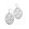 925 Sterling Silver Openwork Earrings