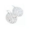 925 Sterling Silver Openwork Earrings