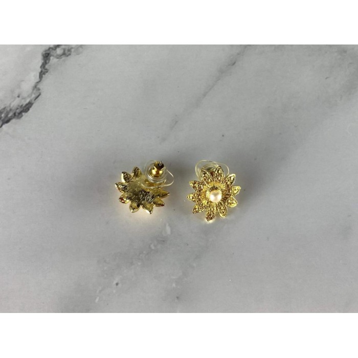 925 STERLING SILVER GOLD PLATED PEARLS 