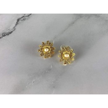 925 STERLING SILVER GOLD PLATED PEARLS 