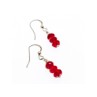 925 Sterling Silver Agate Earrings