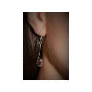 925 Sterling Silver Hessonite Earrings