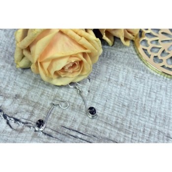 925 Sterling Silver Hessonite Earrings