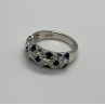925 Sterling Silver CZ Ring Size 7
