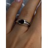 Kabana 925 Sterling Silver Garnet Ring Size 7