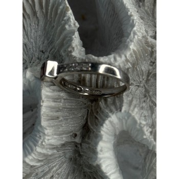 925 Sterling Silver Garnet & Beryl Ring Size 8