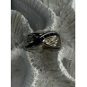 925 Sterling Silver Sapphire Ring Size 8
