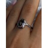 925 Sterling Silver Alexandrite & Beryl Ring Size 10.5