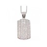 925 Sterling Silver CZ Chain with Pendant