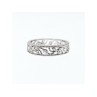 925 Sterling Silver CZ Band Ring Size 5.5; 6.5