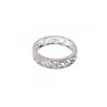 925 Sterling Silver CZ Band Ring Size 5.5; 6.5