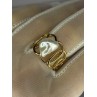 925 STERLING SILVER GOLD PLATED PEARL RING SIZE ADJUSTABLE