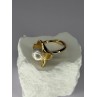925 STERLING SILVER GOLD PLATED PEARL 