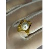 925 STERLING SILVER GOLD PLATED PEARL 