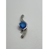 925 STERLING SILVER CZ PENDANT LENGHT 45 mm