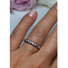 925 Sterling Silver CZ Ring Size 7