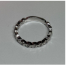 925 Sterling Silver CZ Ring Size 7