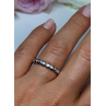 925 Sterling Silver CZ Ring Size 7