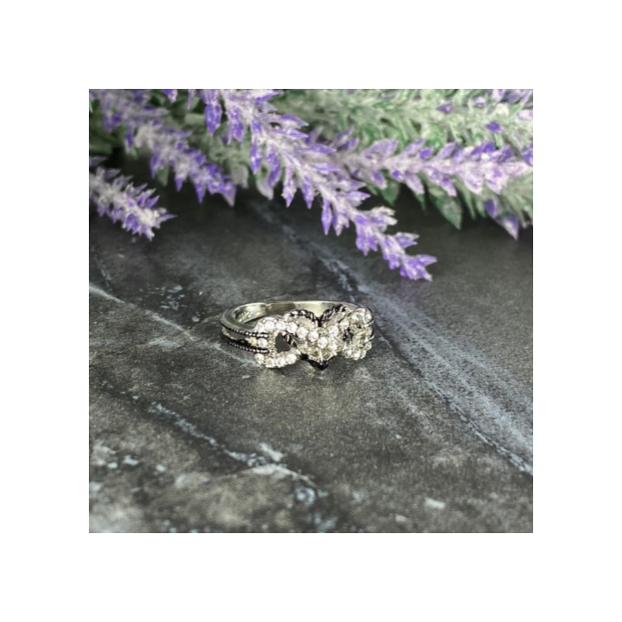 925 STERLING SILVER WHITE CZ 