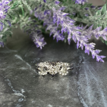 925 STERLING SILVER WHITE CZ 