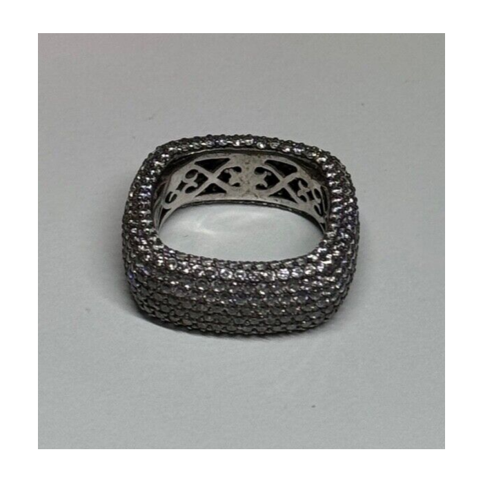 925 Sterling Silver CZ Ring Size 6
