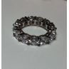 925 Sterling Silver CZ Ring Size 4
