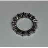925 Sterling Silver CZ Ring Size 4