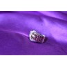 925 Sterling Silver Pink Spinel & White Sapphire 