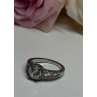 925 Sterling Silver CZ Ring Size 5