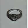925 Sterling Silver CZ Ring Size 5