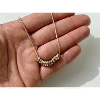 925 Sterling Silver Necklace  Italy