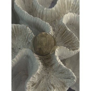 Vintage Art Deco 925 Sterling Silver Ring Size 6.5