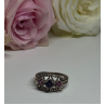 925 Sterling Silver Spinel Ring Size 6