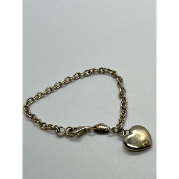 925 Sterling Silver Charles Garnier Heart Bracelet