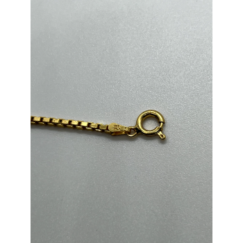 925 Sterling Silver Gold Plated Bracelet Italy