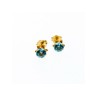 14K YELLOW GOLD TOPAZ EARRINGS
