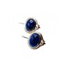 925 Sterling Silver Sodalite Earrings